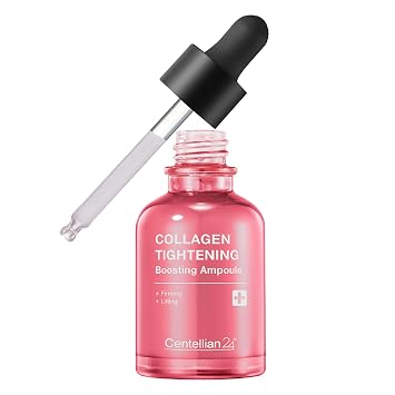 Centellian 24 Ampolla Reafirmante Potenciadora de Colágeno (1.01 fl oz) - Suero Reafirmante y Lifting con Colágeno de Bajo Peso Molecular, Hidratación Profunda y Potenciador de Elasticidad de la Piel