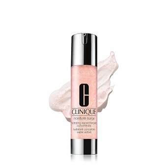 Clinique Moisture Surge Hydrating + Plumping Supercharged Concentrate Face Serum For All Skin Types | Blend of Hydrating Ingredients With Hyaluronic Acid | Plumping