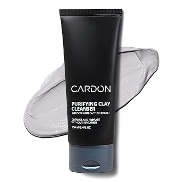 Cardon Limpiador de arcilla purificante - Lavado facial para hombre para