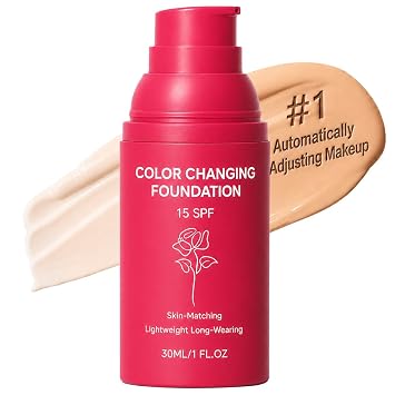 Base coreana que cambia de color: ajusta automáticamente la aplicación de maquillaje, se adapta al tono de tu piel, oculta líneas finas y arrugas