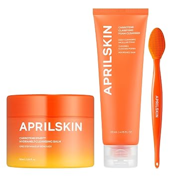 APRILSKIN Carrotene Double Cleansing Duo para el cuidado de puntos negros