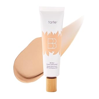 tarte BB blur crema hidratante con color de amplio espectro SPF 30 – Cobertura media construible con acabado mate natural ligero, vegano y libre de crueldad