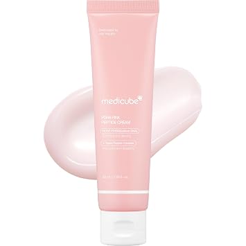 medicube PDRN Crema Hidratante Rosa Hialurónica | Recuperación de Manchas, Alivio y Cuidado Hidratante | Restaura la Elasticidad y el Brillo de la Piel | Cuidado de la Piel Coreano para un Tono de | Blemish Relief, Hydration & Elasticity Care | For the Loo