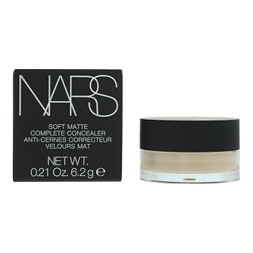 NARS Corrector completo mate suave Chantilly - para piel clara con matices neutros, natural, 0.21 onzas (paquete de 1), C-NA-062-03