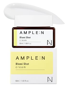 AMPLE:N Blemi Shot Cream, hidratante coreano de niacinamida, 1.69 fl oz