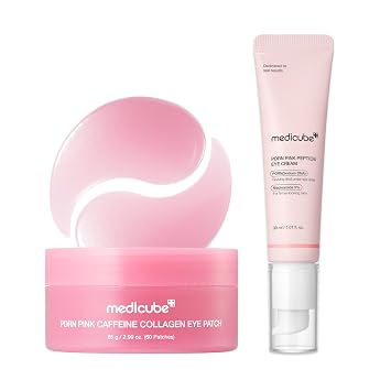 medicube Ultimate Eye Duo - Parches y crema para ojos y colágeno con