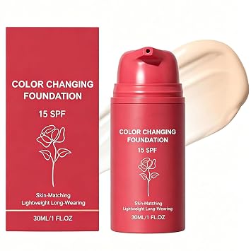 Base coreana que cambia de color para pieles maduras