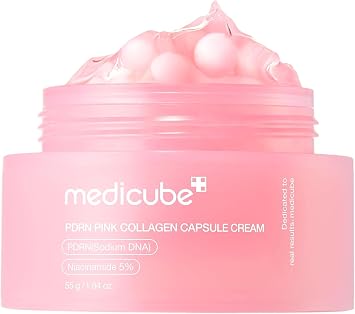 medicube Crema de cápsula con ADN de salmón PDRN, hidratante reafirmante y