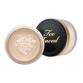Too Faced Born This Way - Polvo etéreo fijador | Difuminoso, absorbente de aceite, translúcido, polvo de ajuste suelto translúcido, 0.59 onzas