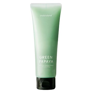 shaishaishai Limpiador pelador de papaya verde, exfoliante enzimático 5.07 fl oz