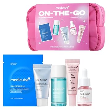 medicube Glow Favorites On-the-Go Kit Mini Kit de prueba para el cuidado de