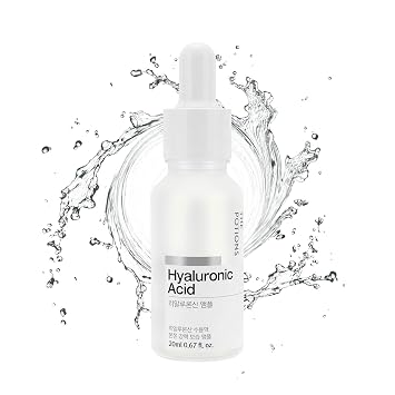 The Potions Ampolla de ácido hialurónico para la cara l Hidratante Hidratante. Antienvejecimiento, Antiarrugas l Cuidado de la piel coreano, libre de crueldad, hipoalergénico - 0.7 fl oz