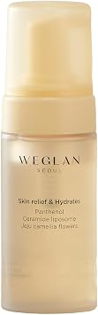 WEGLAN K-Ginseng Repair Glow Toner 4.1 fl oz – Tónico facial hidratante coreano con agua de raíz de ginseng Panax, pantenol (B5), liposoma de ceramida y complejo de ácido hialurónico múltiple
