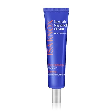 Isa Knox Nox Lab Nightinol Cream (1.18 onzas líquidas) – Crema coreana de noche para el cuidado de la piel reafirmante de poros y elasticidad – Retinol, PDRN, pantenol y extracto de centella para