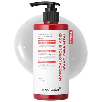 Medicube - Disparo corporal con ácido hipocloroso, para exfoliar y calmar