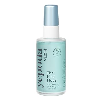 Yepoda The Mist Have, tóner hidratante para la cara, hidrata profundamente y revitaliza la piel, espray de tóner coreano vegano para todo tipo de piel, 1.7 fl oz