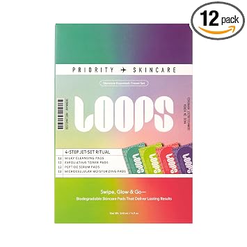 LOOPS Kit esencial coreano de 4 pasos para el cuidado de la piel - 48