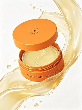 bewants - Parche de suero para ojos de glutatión de tonificación profunda, parches de ojos coreanos con retinol y cafeína, parche avanzado de gel para el cuidado de la piel con glutatión, 60 parches para máscara debajo de los ojos