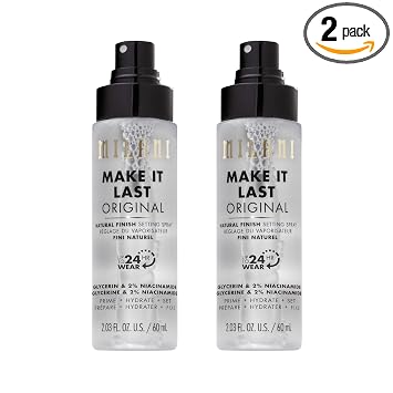 Milani Setting Spray + Primer, Make It Last Original Natural Finish 2-Pack