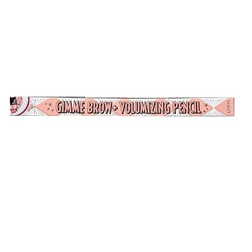 Benefit Cosmetics Gimme Brow+ Lápiz de cejas de fibra voluminizadora 2.5, 0.04 onzas (paquete de 1)