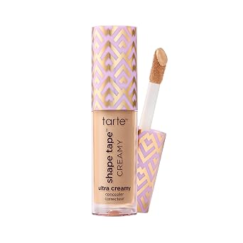 tarte shape tape corrector cremoso – Cobertura completa, hidratante, fórmula de acabado mate natural para debajo de los ojos, ojeras, líneas finas, enrojecimiento, dermatológicamente probado, vegano