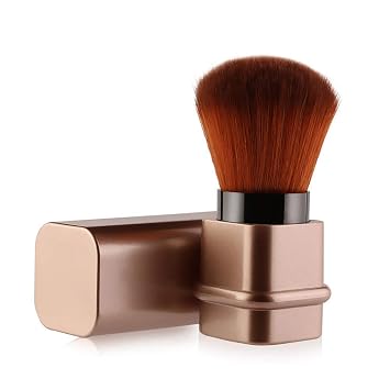 WOKOTO 1 unids Nail Art Brush Remove Dust Powder Makeup Brush Set Scalable Lipstick Design Cepillos de uñas para limpieza UV Gel Builder Manicura Kit de cepillo