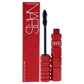 NARS Climax - Máscara de pestañas negra explícita para mujer, 0.21 oz