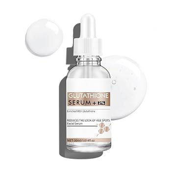Suero de glutatión, 20000 ppm de glutatión y ácido hialurónico, sueros faciales coreanos para mujeres, suero de manchas oscuras, mejora la elasticidad de la piel, reduce la hiperpigmentación, líneas finas y arrugas