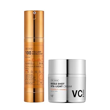 VT COSMETICS Bundle Vita-Light Reedle Shot 100 y Vita-Light Crema