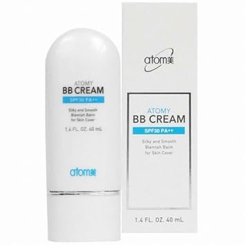 BC233 Korean BB Cream SPF30 PA++ (1.4 fl oz 1.4fl oz.), Cuidado de la piel, bálsamo sedoso y suave para atomía
