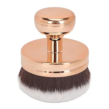 Brush Thin Mushroom Makeup Brush Face Blush with Ergonomic Handle for Even Powder Application Soft Gentle Fibers for Makeup Finish