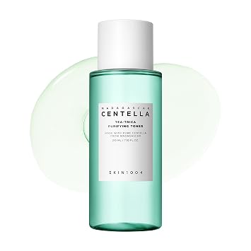 SKIN1004 Tea-Trica - Tóner purificador, tóner coreano con árbol de té y BHA, tóner Centella para equilibrio de aceite e hidratación, astringente ligero para calmar y refrescar, cuidado de la piel coreano, 7.10 onzas líquidas / 7.1 fl oz