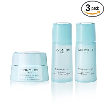 Donginbi Red Ginseng Hydra Bounce Cream Fresh Kit de viaje | Cuidado de la