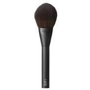 Nars Cepillo para polvo, fibras sintéticas, negro, libre de crueldad, cepillo redondo para polvo fijador, 6 pulgadas, uso para adultos